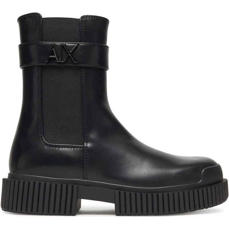 Stiefeletten Armani Exchange XW001634 AF17474 UC001 Schwarz