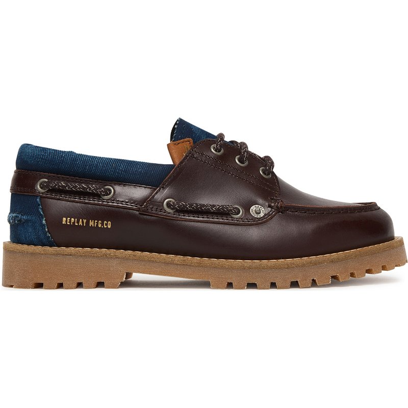 Halbschuhe REPLAY GWLA7.000.C0001L Braun