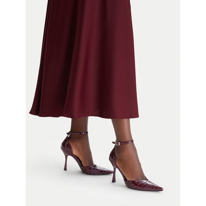 High Heels DeeZee CEO-LS6049-10 Dunkelrot