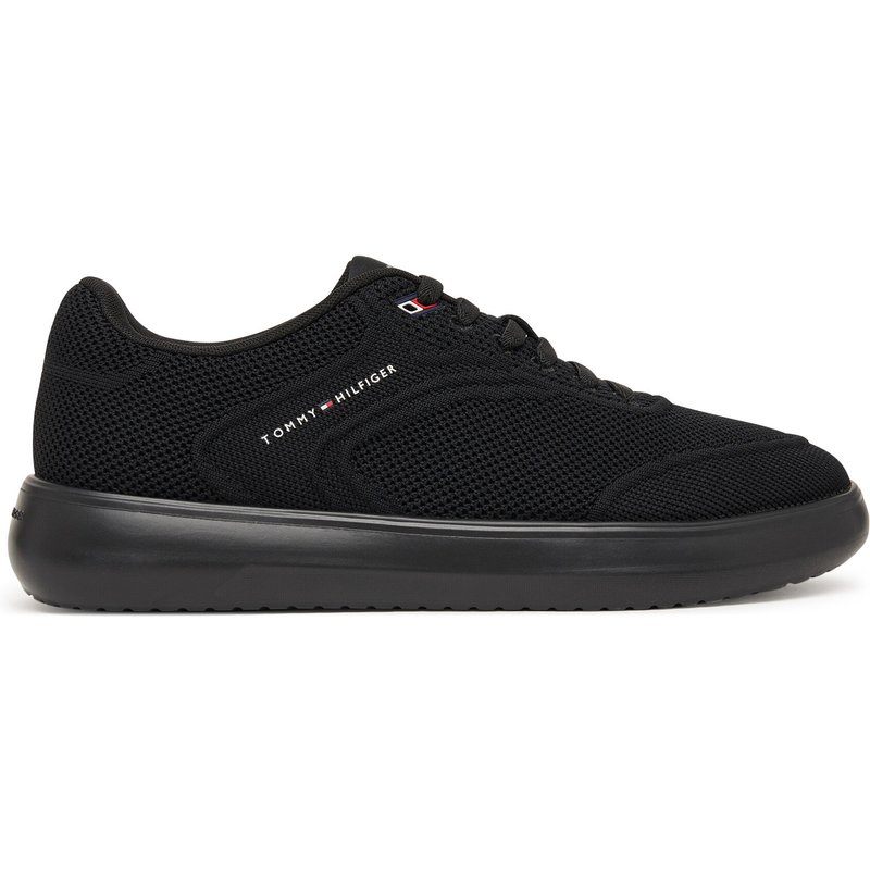 Sneakers Tommy Hilfiger Th Modern Lightcup Knit FM0FM05886 Schwarz