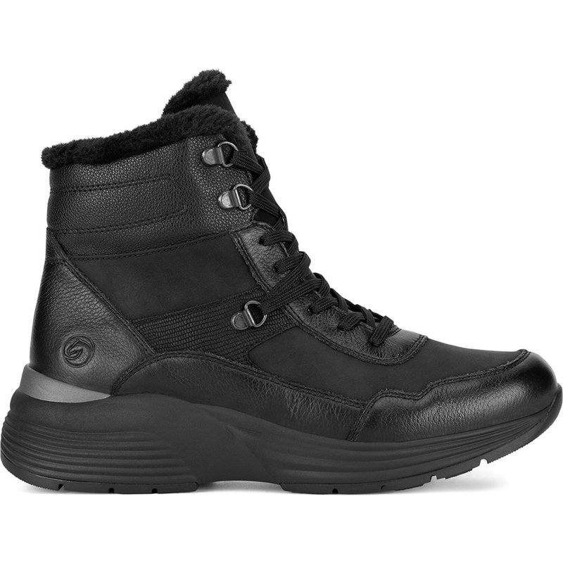 Schnürschuhe Remonte D6684-02 Schwarz