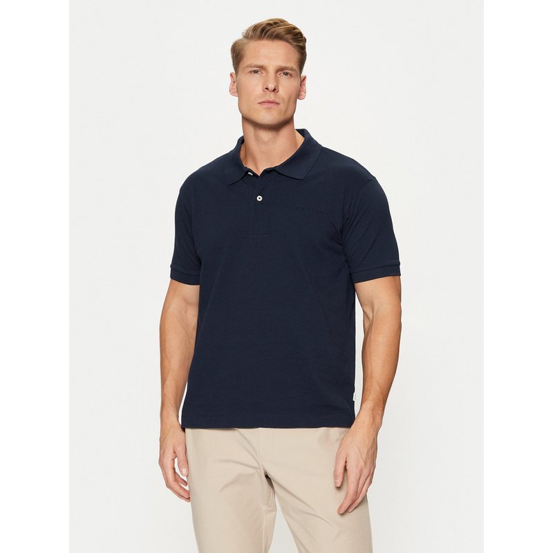 Guess Jeans Poloshirt M4BP29 KCJV1 Dunkelblau Regular Fit