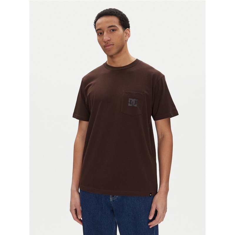 DC Shoes T-Shirt ADYZT05377 Braun Heritage Fit