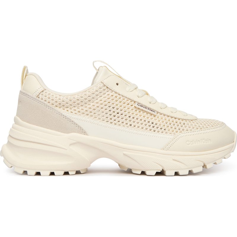 Sneakers Calvin Klein Hike Runner Lup Lin Mesh HW0HW03000 Weiß