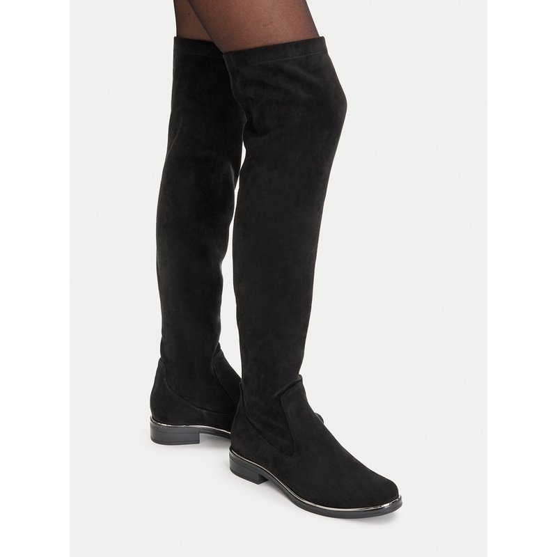 Overknees Caprice 9-25510-41 Schwarz