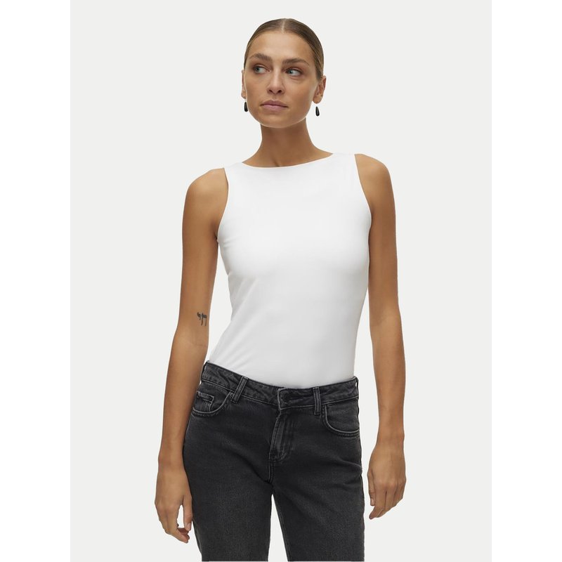 Vero Moda Top Million 10305800 Weiß Regular Fit