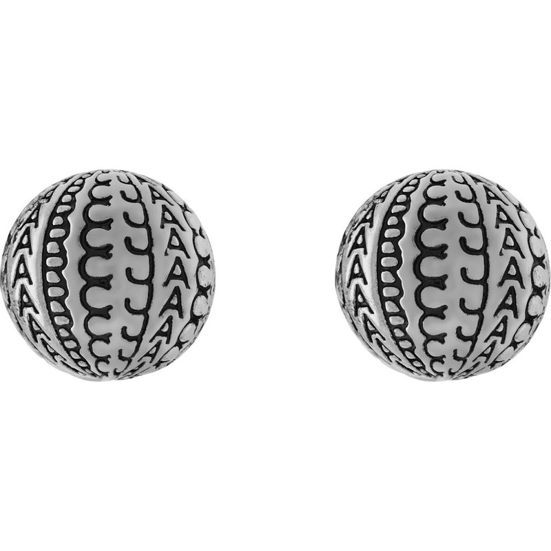 Ohrringe Marc Jacobs The Monogram Stud 2S4JER001J53 Silberfarben