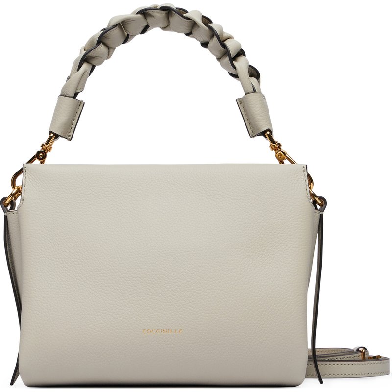 Handtasche Coccinelle M50 Boheme Grana Double E1 M50 58 01 01 Hellbeige