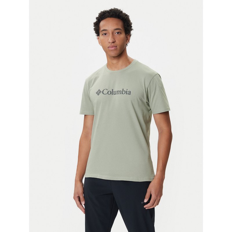 Columbia T-Shirt Csc Basic Logo™ 1680053 Grün Regular Fit