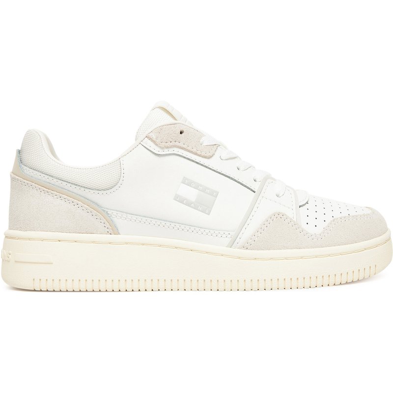 Sneakers Tommy Jeans Tjw Retro Basket Sneaker EN0EN02818 Écru
