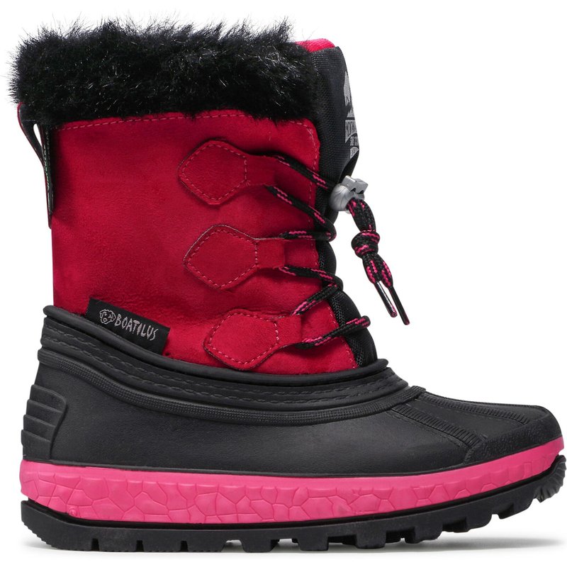 Schneeschuhe Boatilus Youth Joggy Sint Leather Boot NJ16 VAR.21ZU Rosa