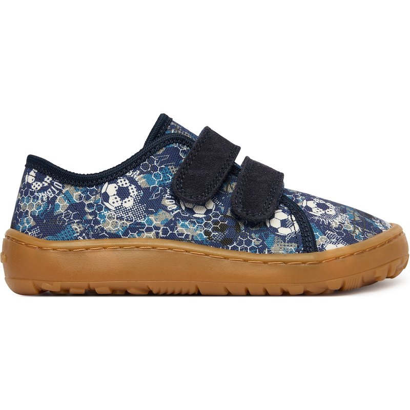 Hausschuhe Froddo Barefoot Canvas G1700440-7 S Blau