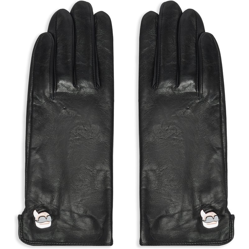 Damenhandschuhe KARL LAGERFELD A4W33112 Schwarz
