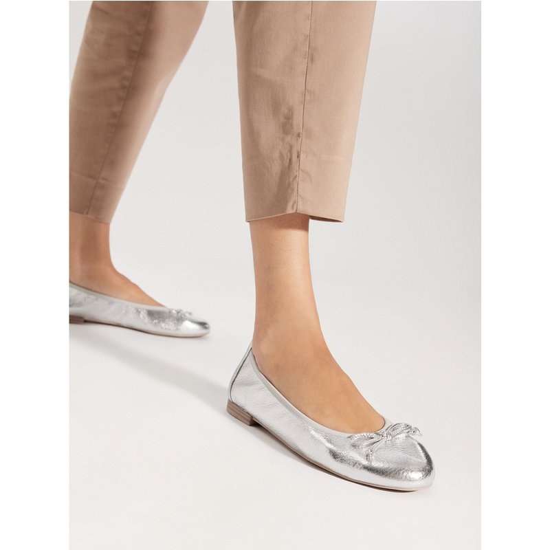 Ballerinas Caprice 9-22108-42 Silberfarben