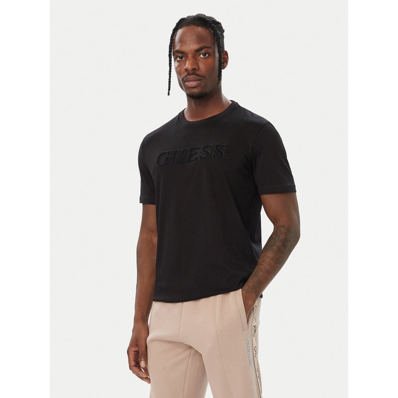Guess T-Shirt Z6BI06 K6537 Schwarz Regular Fit