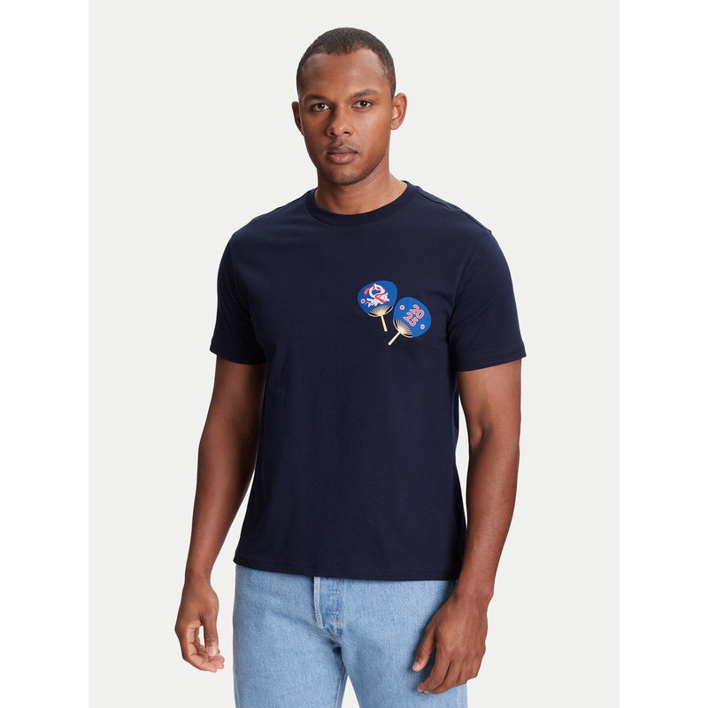 United Colors Of Benetton T-Shirt 3I1XU1096 Dunkelblau Regular Fit