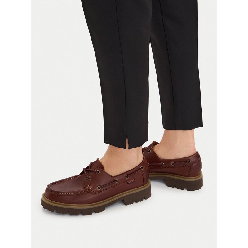 Halbschuhe Clarks Cleyhill Boat. 26187287 Braun