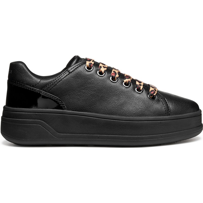 Sneakers Geox D Spherica Ecub-2 D56WVD 05402 C9999 Schwarz