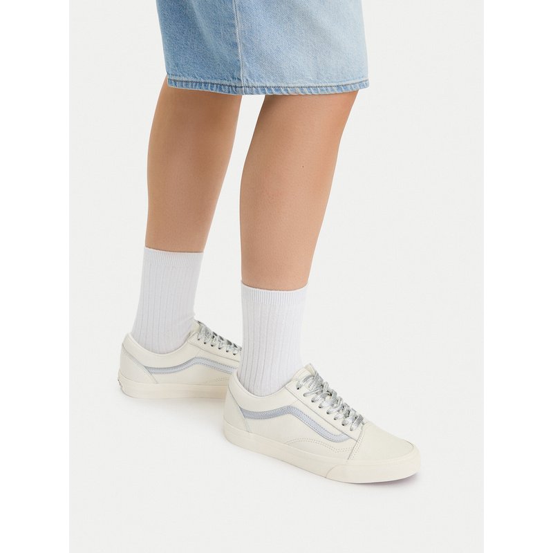 Sneakers aus Stoff Vans Old Skool VN000D6WC9F1 Creme
