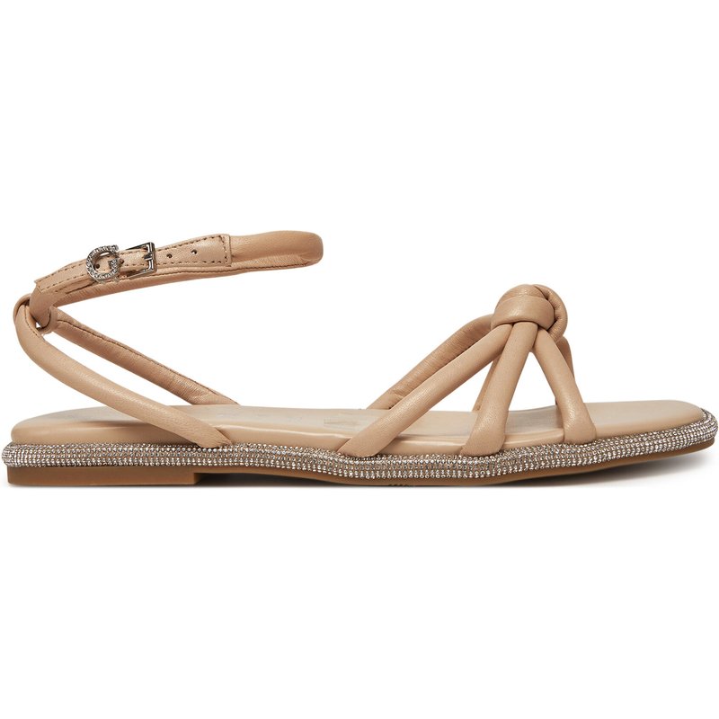 Sandalen Guess FLJSLO LEA03 Beige