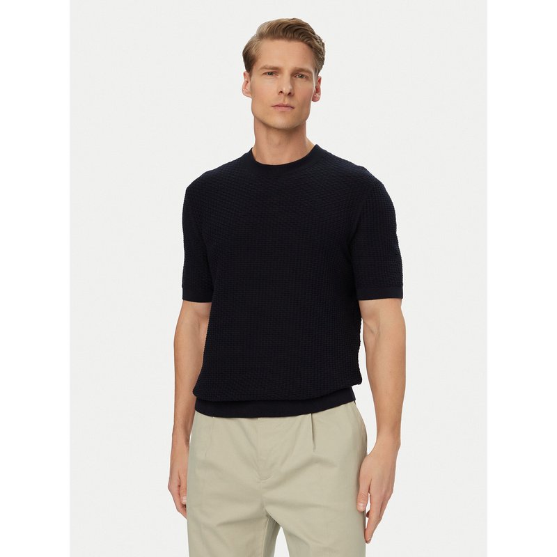 BOSS Pullover H-Nilton 50560468 Dunkelblau Regular Fit