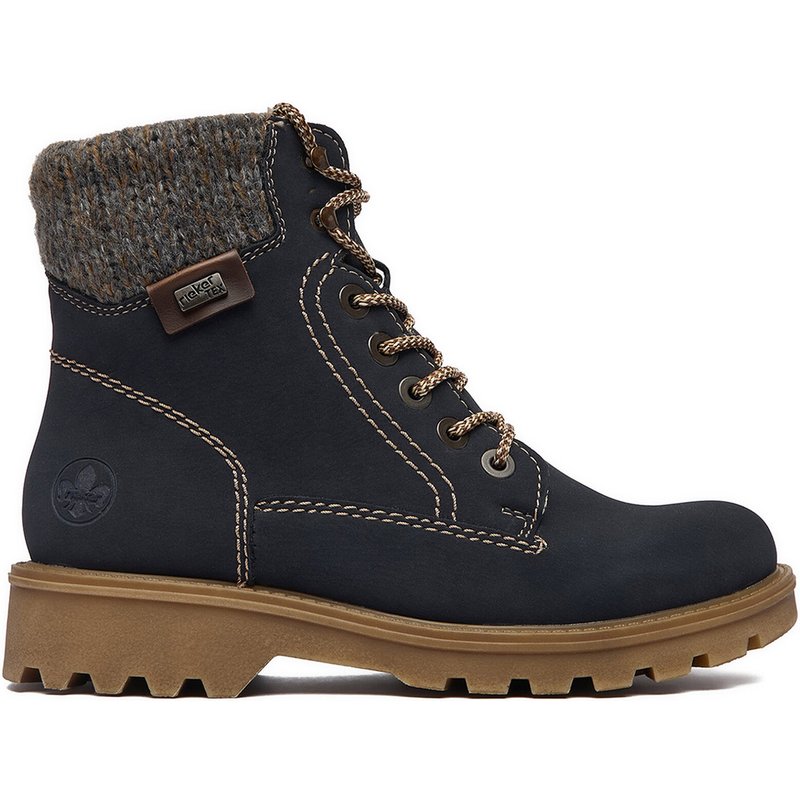 Schnürschuhe Rieker CEO-73220-14 Dunkelblau