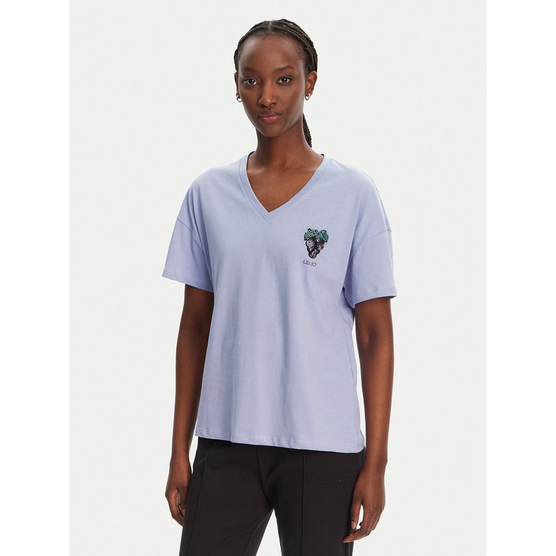 Liu Jo T-Shirt WA5366 JS904 Violett Regular Fit