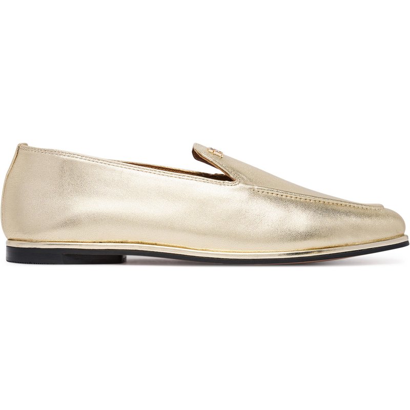 Slipper Tommy Hilfiger Gold Loafer FW0FW08958 Goldfarben