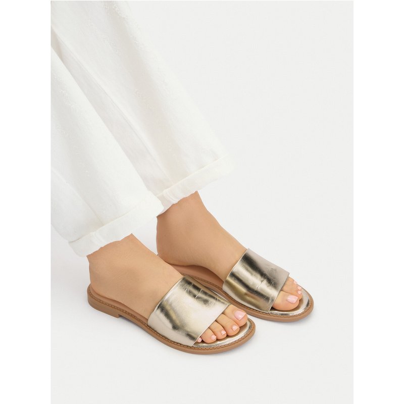 Pantoletten Lasocki EST-AFIONA-01 Goldfarben