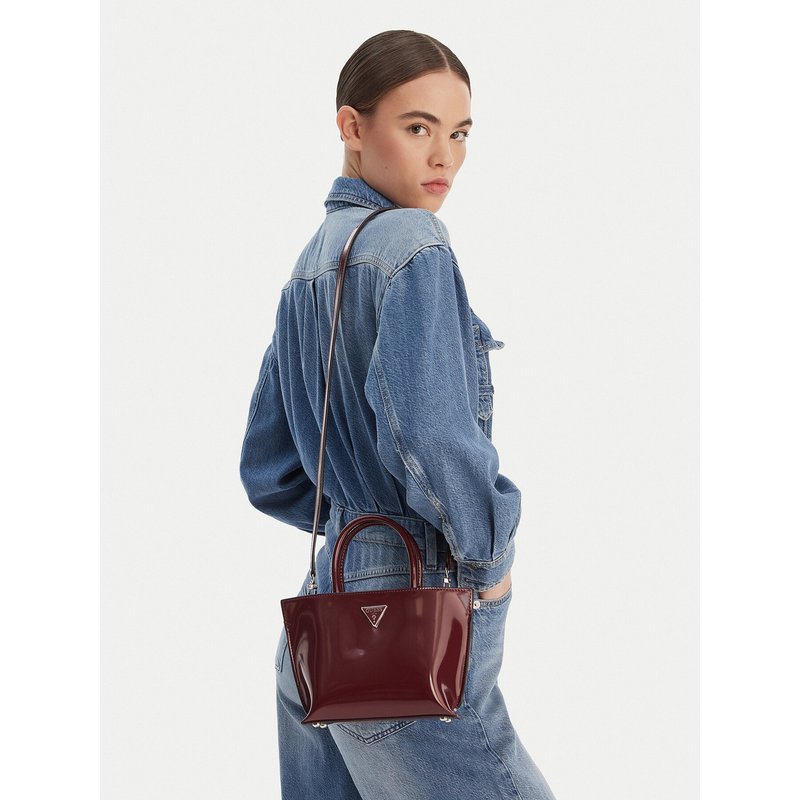 Handtasche Guess Arnela Mini HWNY94 96750 Dunkelrot