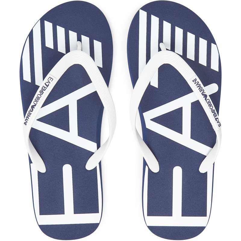 Zehentrenner EA7 Emporio Armani XCQ004 XK196 U458 Weiß