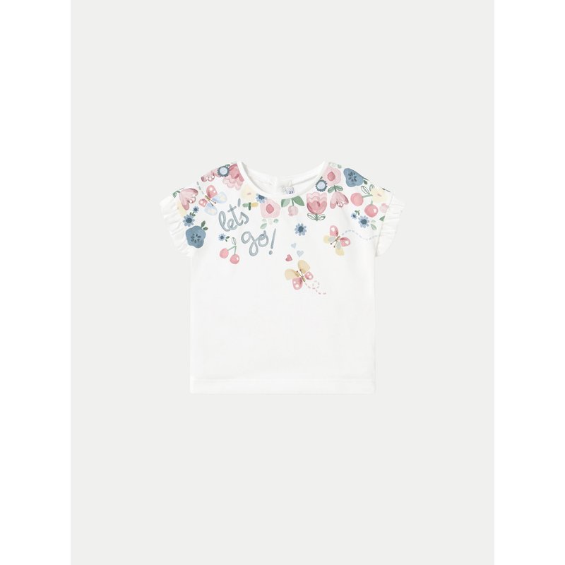Mayoral T-Shirt 1048 Weiß Regular Fit