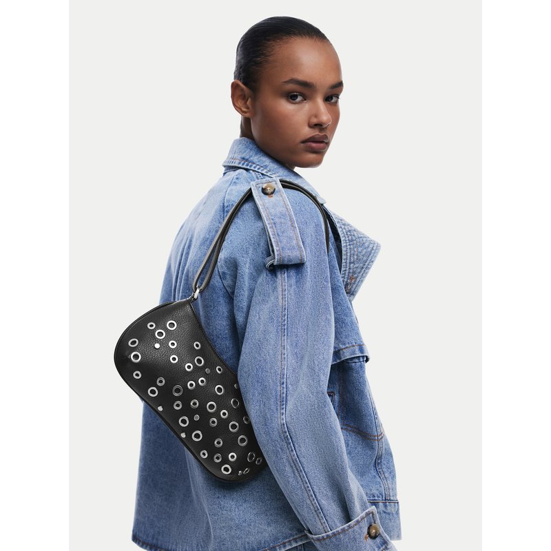 Handtasche Desigual Rebel Alsacia 25SAXP70 Schwarz