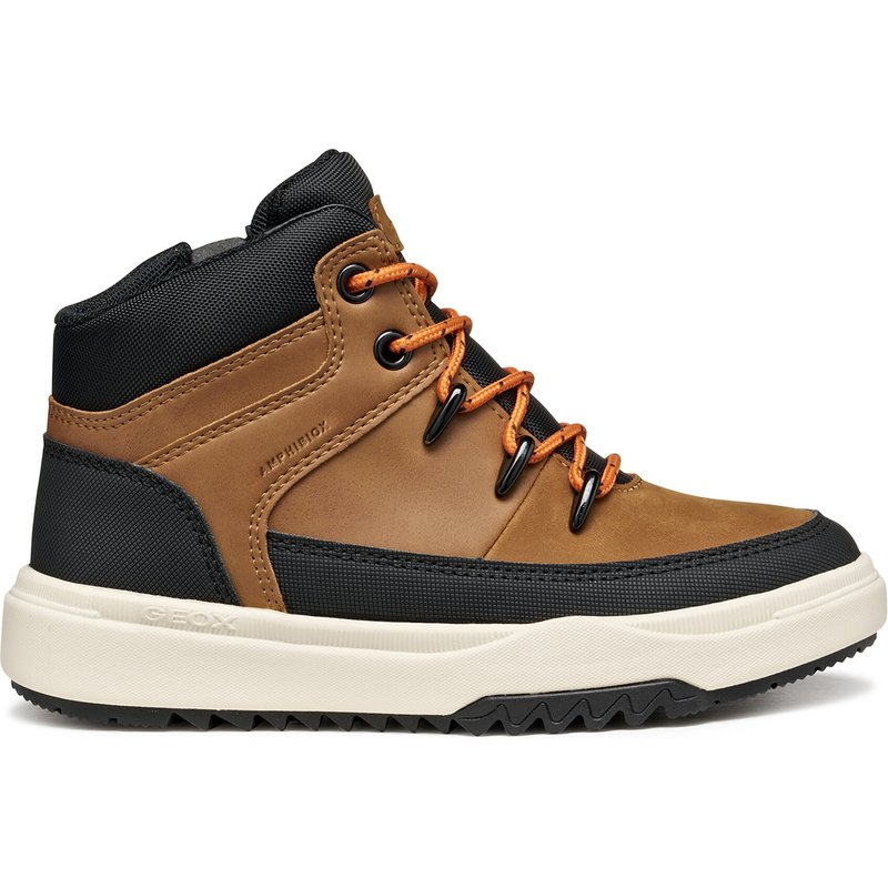 Schnürschuhe Geox J Bunshee B Abx J56FMA 0ME32 C6002 S Braun