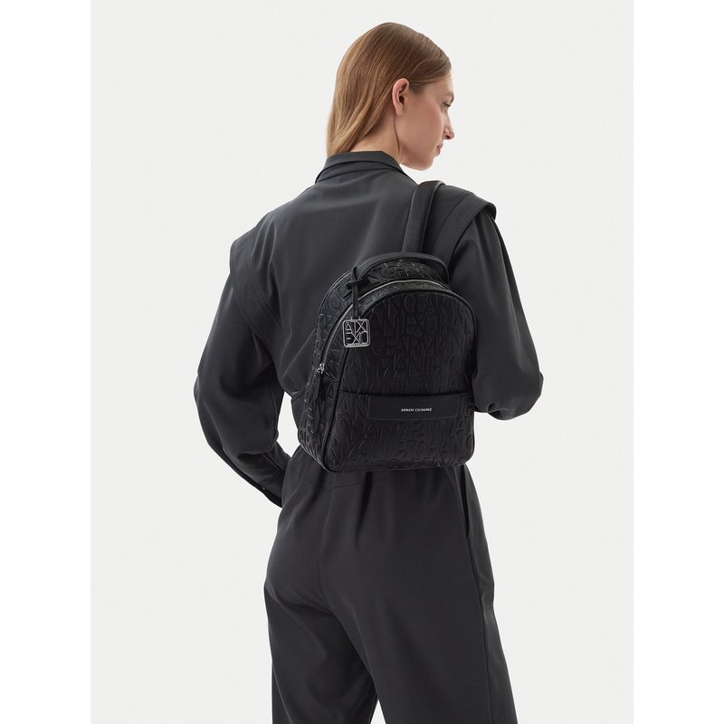 Rucksack Armani Exchange XW002234 AF15774 UC001 Schwarz