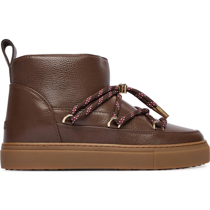 Schneeschuhe Inuikii Full Leather Gloss 1001.001.0371 Braun