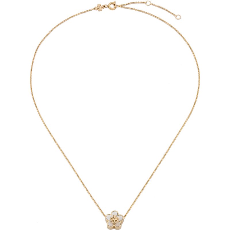 Halskette Tory Burch Kira Flower 158996 Goldfarben
