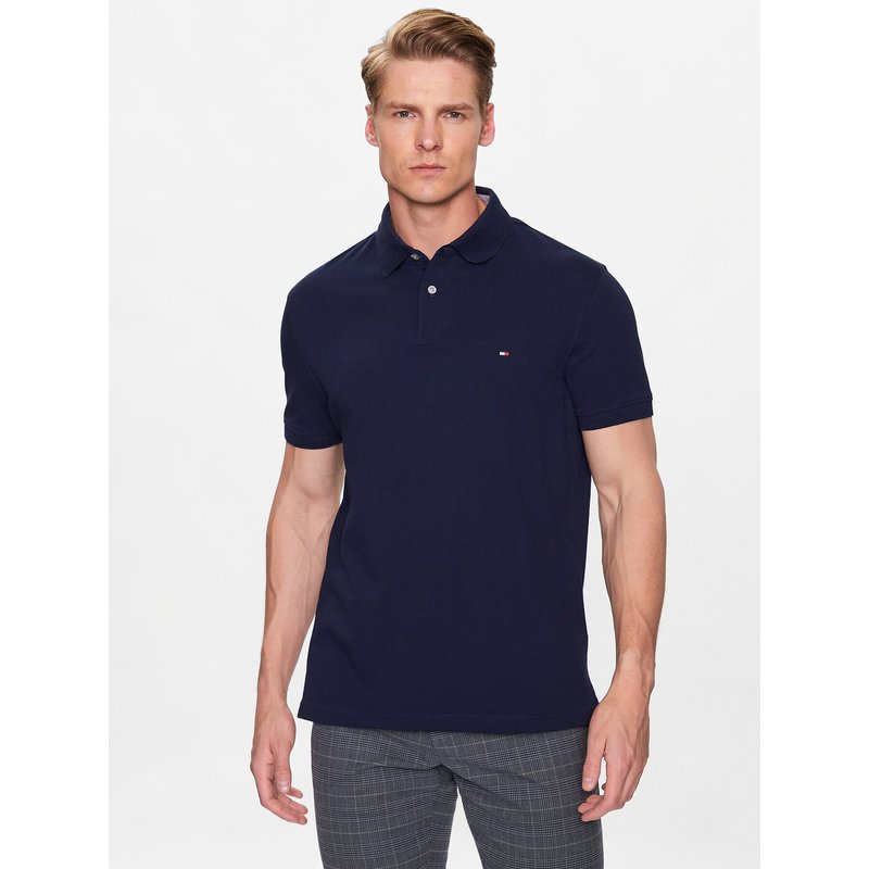 Tommy Hilfiger Poloshirt 1985 MW0MW17770 Dunkelblau Regular Fit