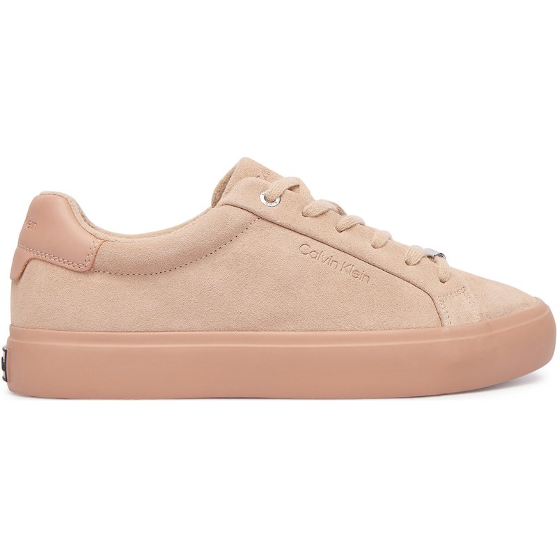 Sneakers Calvin Klein Lace-Up Sneaker Suede/Wl Ck HW0HW02679 Rosa
