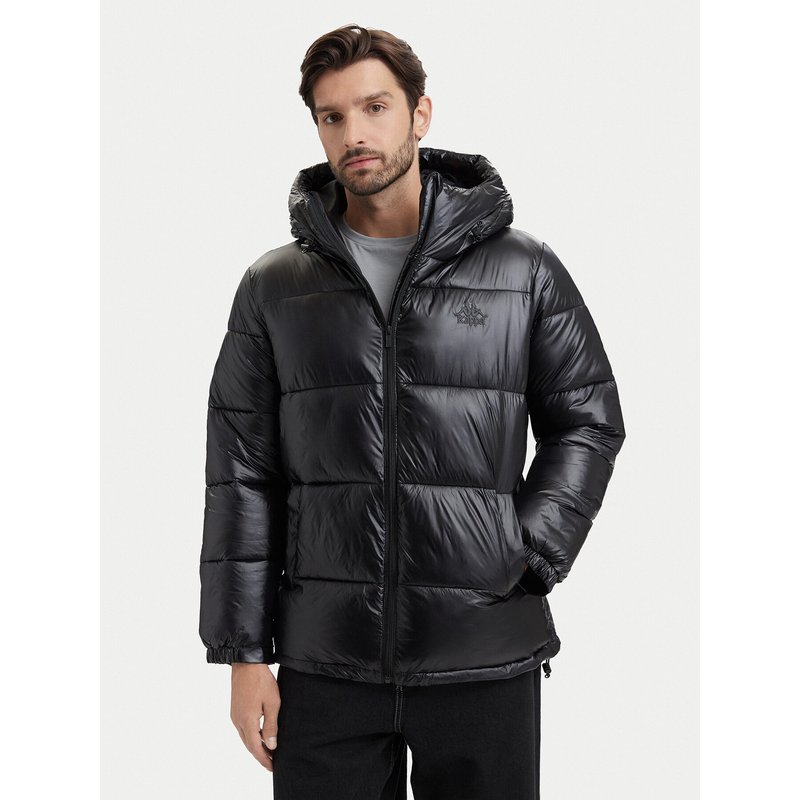 Kappa Winterjacke 36226UW Schwarz Comfort Fit