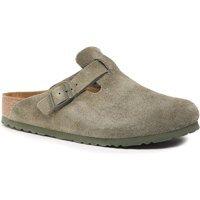 Pantoletten Birkenstock Boston 1024721 Grün