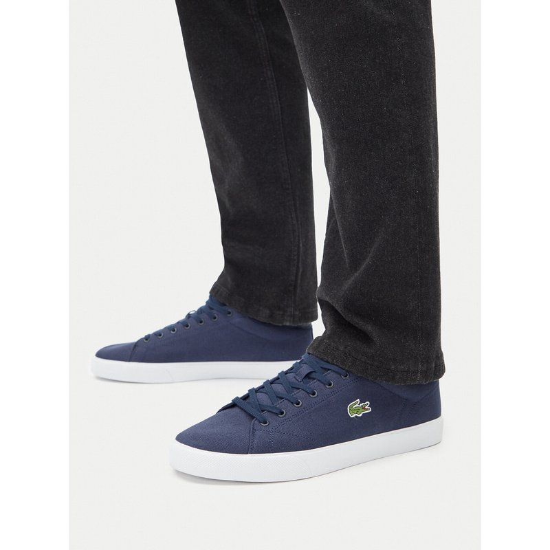Sneakers aus Stoff Lacoste La Piquee 2.0 7-49CMA0005 Dunkelblau