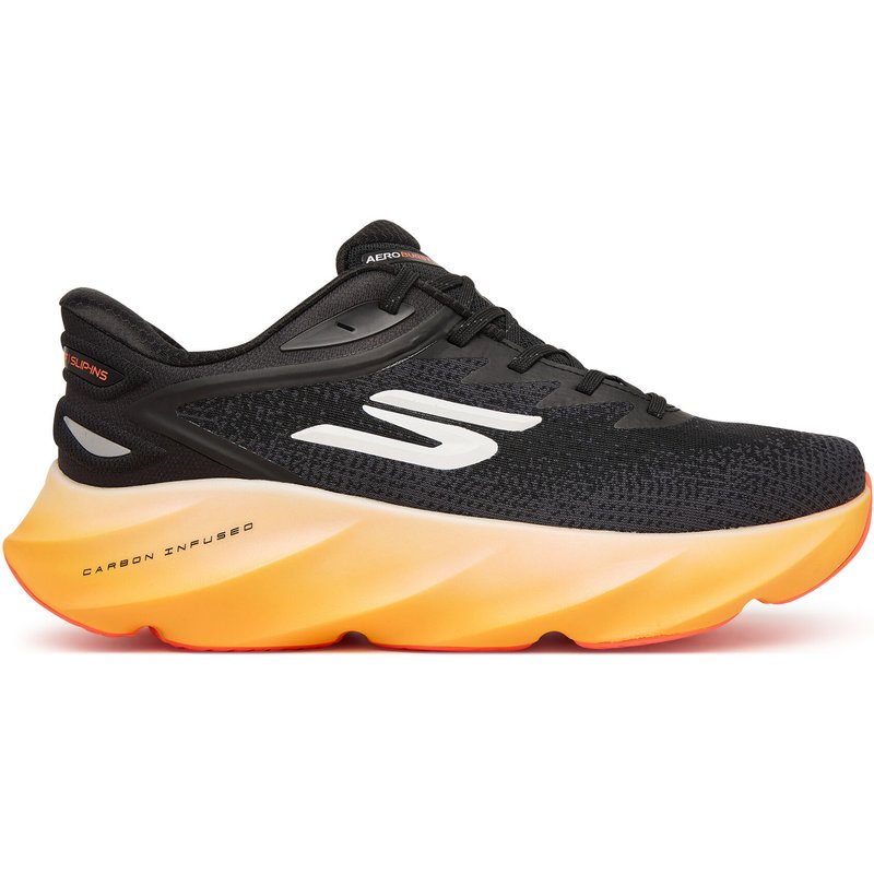 Laufschuhe Skechers Slip-ins: Aero Burst 246215/BKOR Schwarz