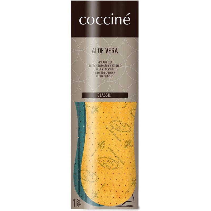 Einlagen Coccine Aloe Vera Braun