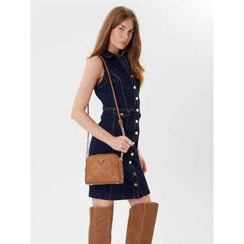 Handtasche Guess Adelasia HWQL96 58140 Braun