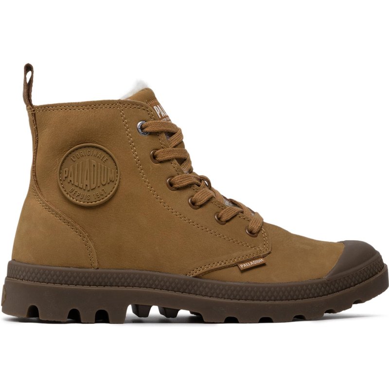 Schnürstiefeletten Palladium Pampa Hi Z Wl M 05982-257-M Braun
