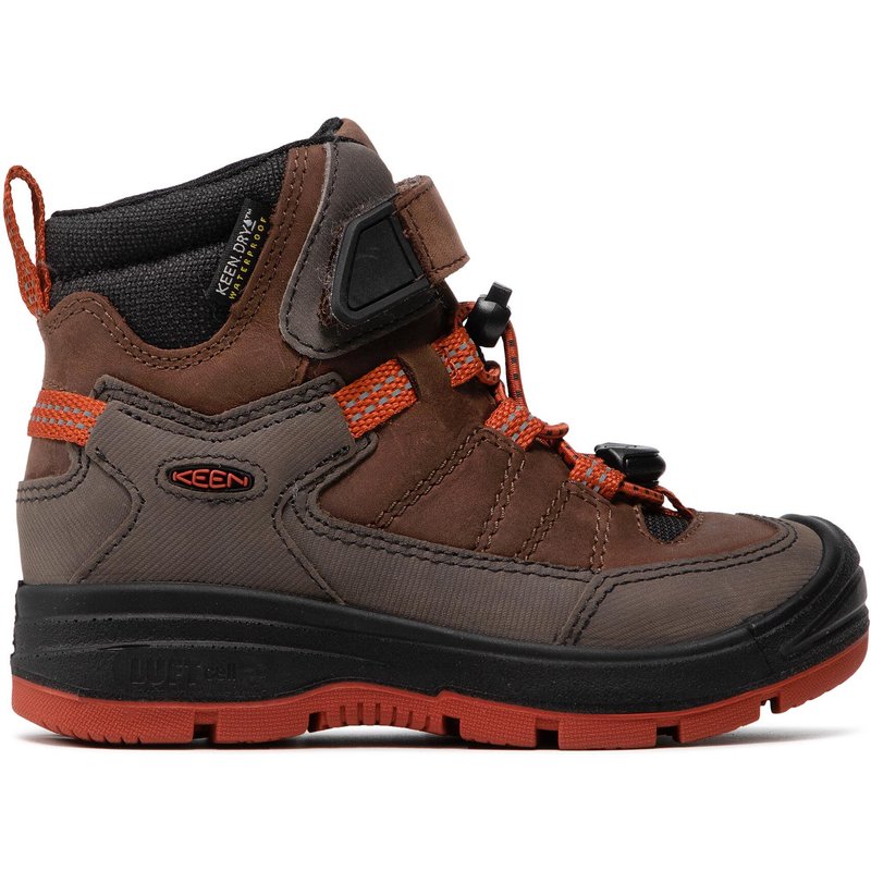 Trekkingschuhe Keen Redwood Mid Wp 1023884 Braun