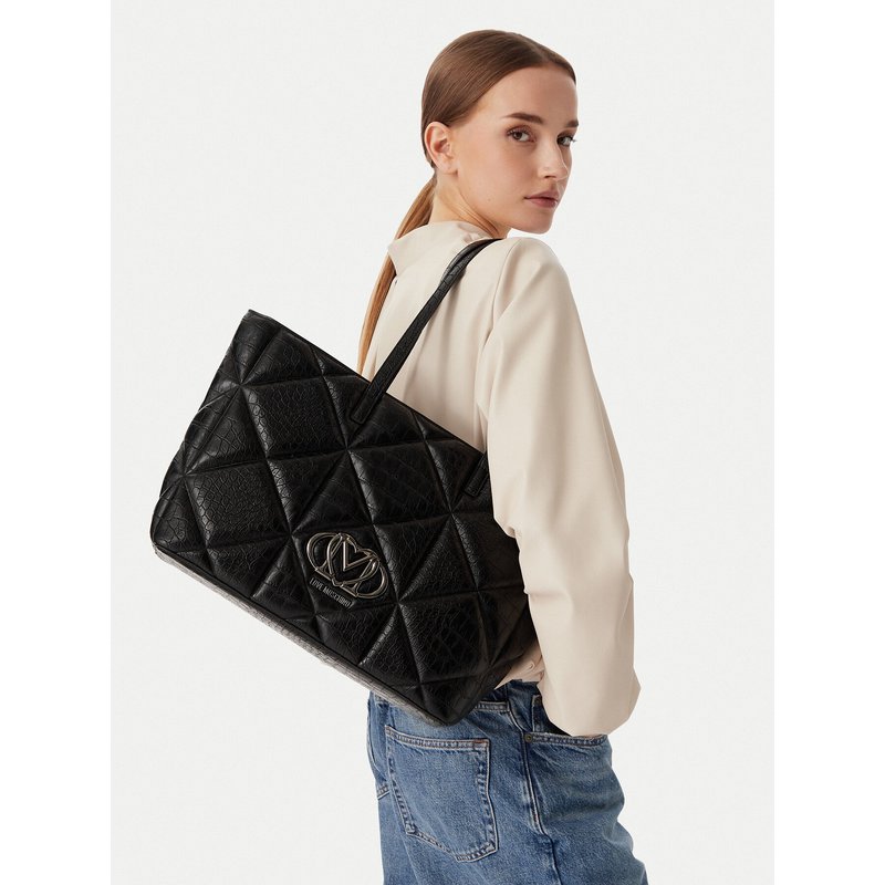 Handtasche LOVE MOSCHINO JC4120PP1PLF1000 Schwarz