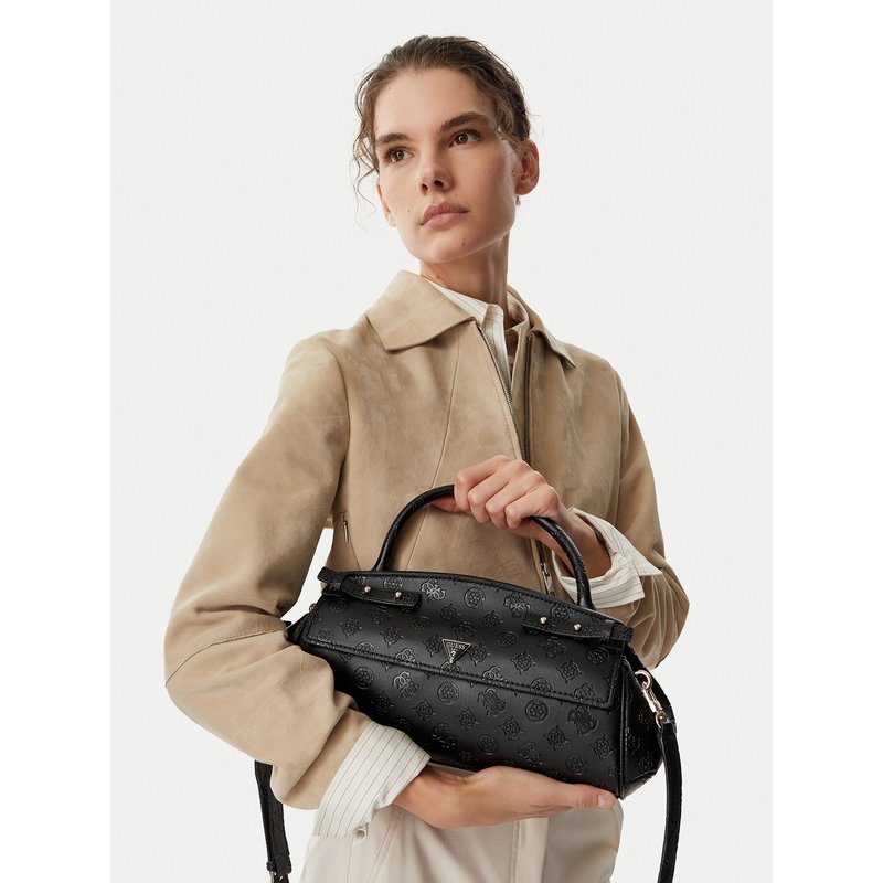 Handtasche Guess HWPD97 27200 Schwarz