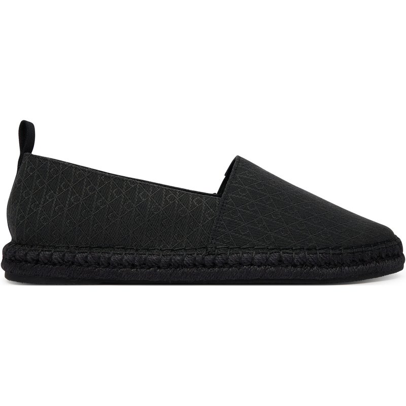 Espadrilles Calvin Klein Espadrille Aop Cv HM0HM02231 Schwarz